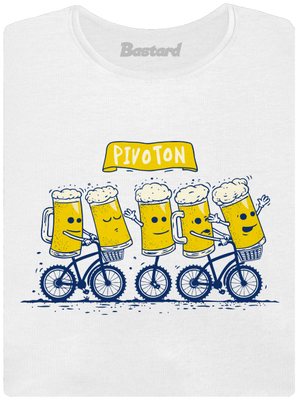 Pivoton dámské tričko premium White