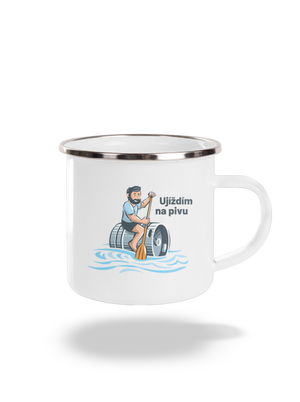 Ujíždím na pivu plecháček White