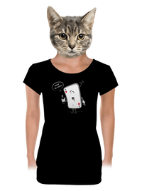 dámské tričko s lemem