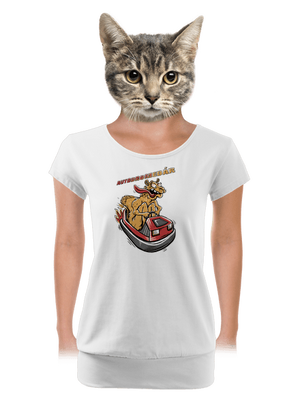 dámské tričko s lemem