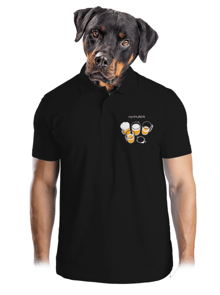 Pijáda pánská polokošile Black