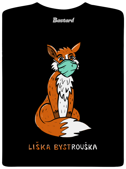Liška Bystrouška dětské tričko Black