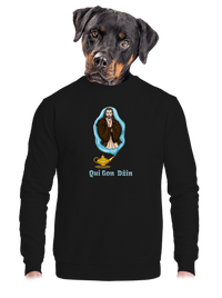 unisex mikina bez kapuce