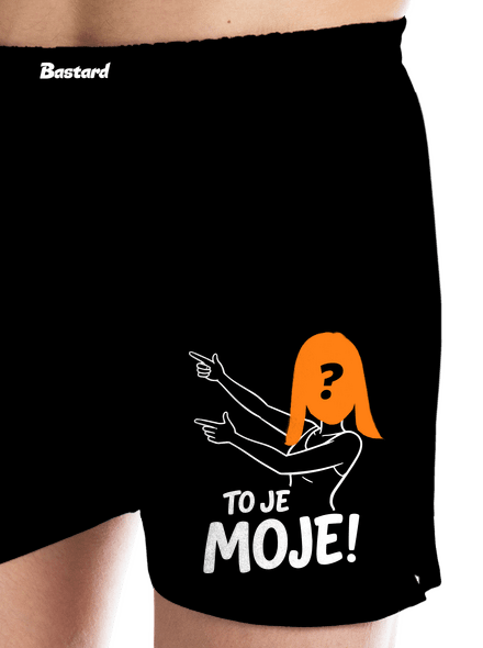 To je moje s ženou pánské trenky Black