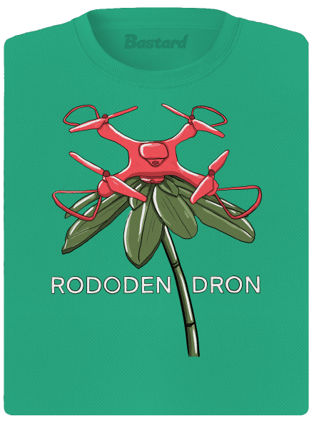Rododendron dámské sportovní tričko Mint Mal