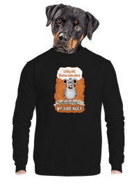 unisex mikina bez kapuce
