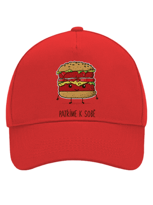 Patříme k sobě kšiltovka baseballka Classic Red