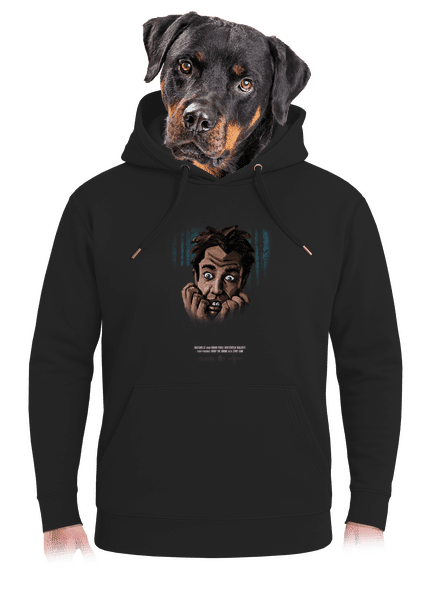 B13: Tvoje noční můra unisex mikina premium Dark Black
