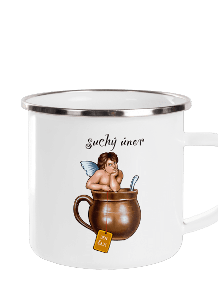 Suchý únor plecháček White