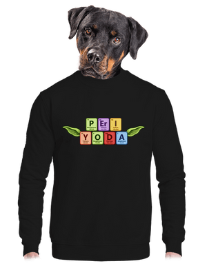 unisex mikina bez kapuce