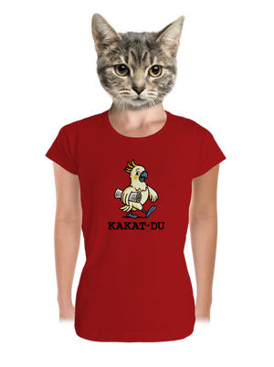 Kakat-du dámské tričko premium Red Mal
