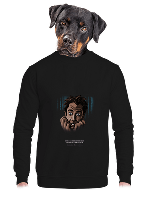 unisex mikina bez kapuce