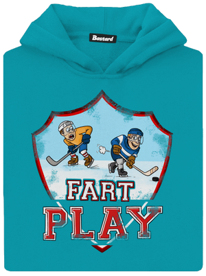 Fart Play dětská mikina klokanka Hawaiian Blue