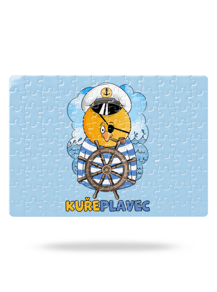 Kuřeplavec puzzle White