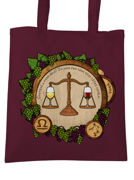 Vinný horoskop: Váha taška Burgundy