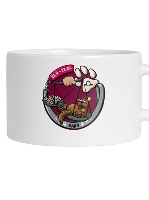 Psí horoskop: Váhy hrnek makronka White