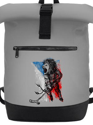Hokejový lev batoh Grey Marl