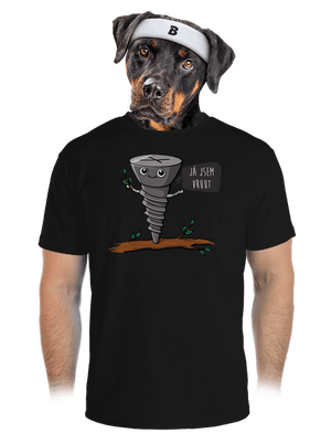 Já jsem Vruut pánské sportovní tričko Black