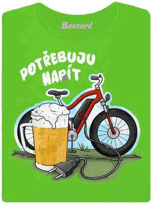 Potřebuju napít dámské tričko Apple Green