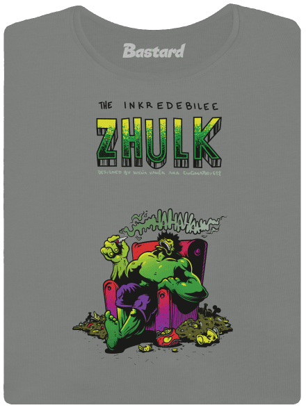 Zhulk  dámské tričko Dark Gray Melange
