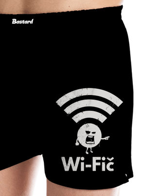 Wifič pánské trenky Black