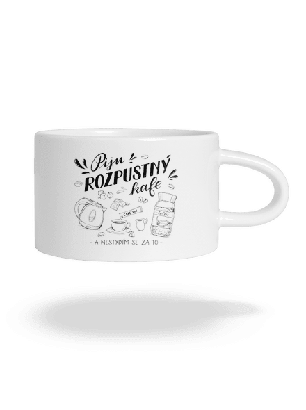 B12: Piju rozpustný hrnek makronka White