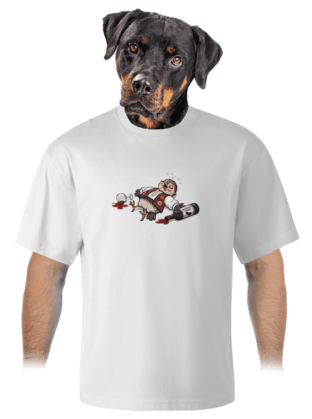 Moravský vrabec 2.0 unisex tričko oversized White