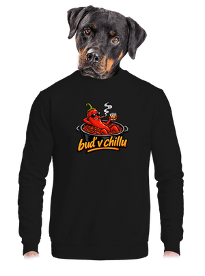 unisex mikina bez kapuce