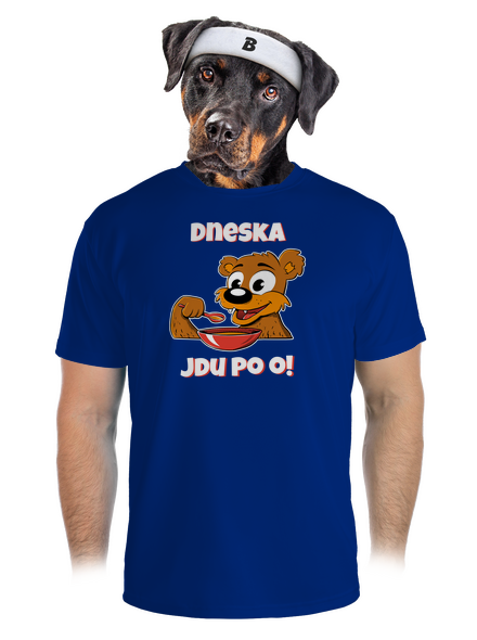 Dneska jdu po o pánské sportovní tričko Royal Blue Mal