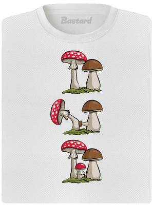 Z houbařské kroniky dámské sportovní tričko White