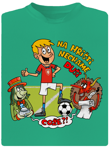 Na hřišti necháme duši pánské sportovní tričko Mint Mal