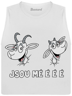 Kozy Jsou méééé dámské tílko volné White