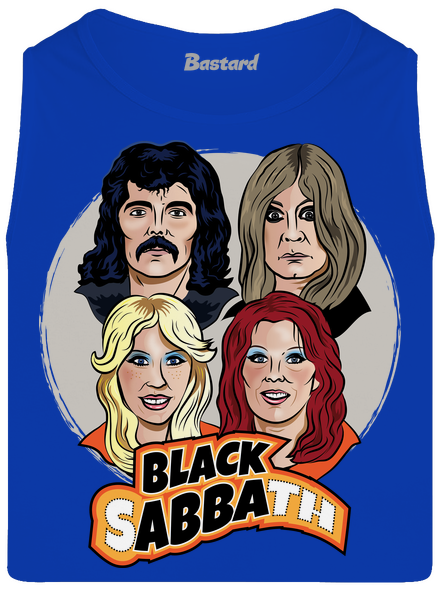 Black Abba pánské tílko Royal Blue