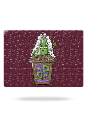 Ve víně je pravda puzzle White