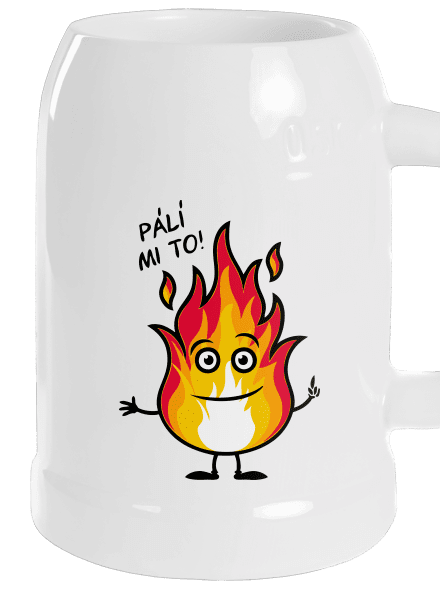 Pálí mi to půllitr White