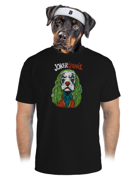 JokerŠpaněl pánské sportovní tričko Black