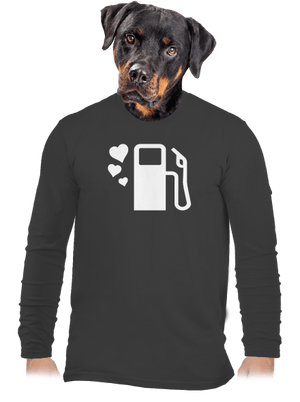 Plnou prosím pánské dlouhý rukáv Dark Grey