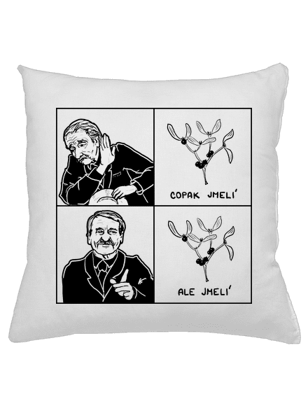 Cimrman: Copak jmelí polštář White