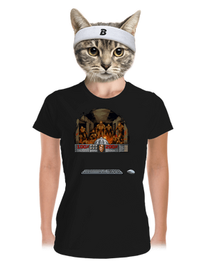 B17: Doom dámské sportovní tričko Black