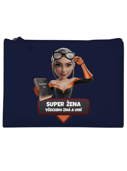 Super máma taštička French Navy