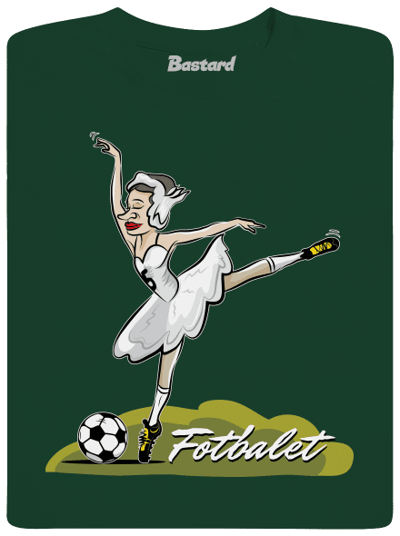 Fotbalet pánské tričko Bottle Green