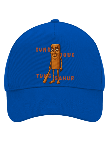 Tung Tung Tung Sahur – Italian Brainrot kšiltovka baseballka Bright Royal