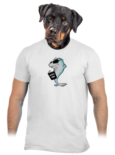 Moby Dick pánské tričko White