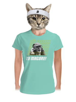 B18: Jiří Kára dámské sportovní tričko Mint Mal