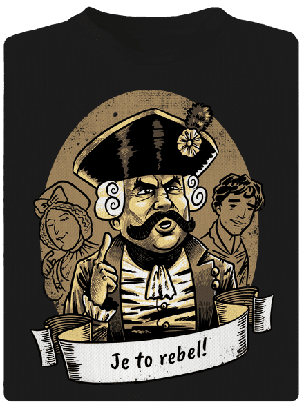 B14: S čerty nejsou žerty pánské sportovní tričko Black