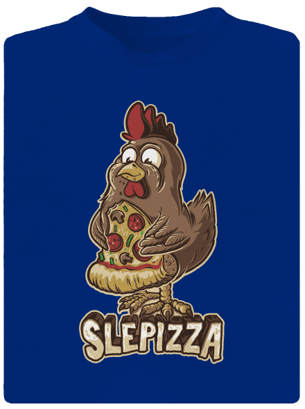 Slepizza pánské sportovní tričko Royal Blue Mal