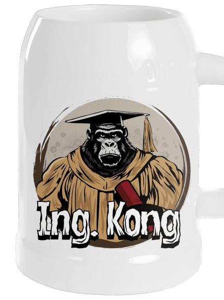 Ing. Kong půllitr White
