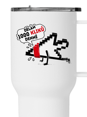 Klikař termohrnek White