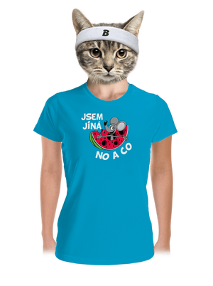 Jsem jiná dámské sportovní tričko Blue Atol