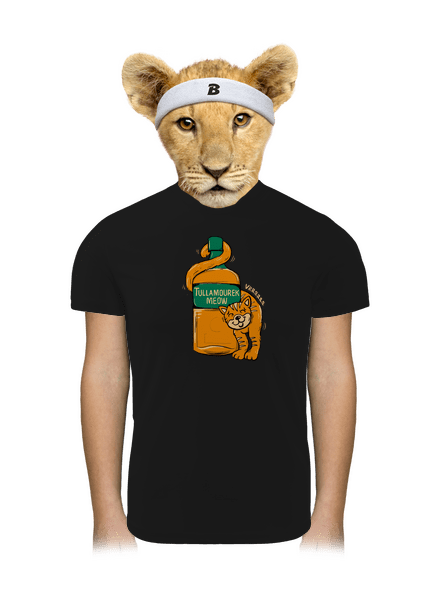 Tullamourek dětské sportovní tričko Black